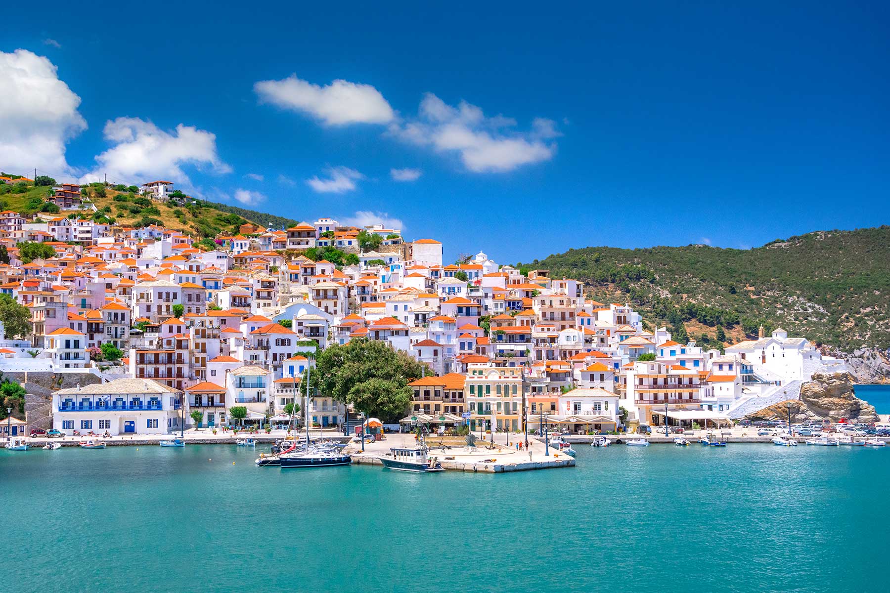 Skopelos | An Island Painted in Green & Blue