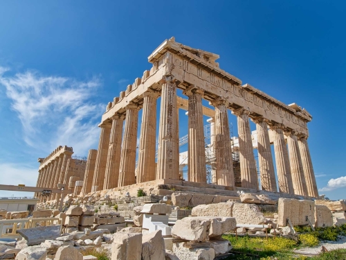 Visit Parthenon in Athens