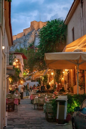 Afternoon in Plaka Athens