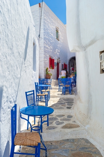Traditional,Greek,Street,With,Tables,In,Amorgos,Island,,Greece,22