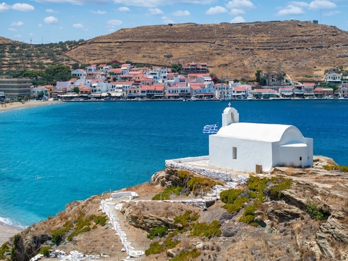 Aerial,View,Of,The,Little,Chapel,Of,Agios,Giorgios,In
