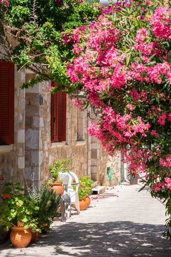 Lefkada,,Greece,-,June,11,,2022:,Charming,Streets,Of,Downtown
