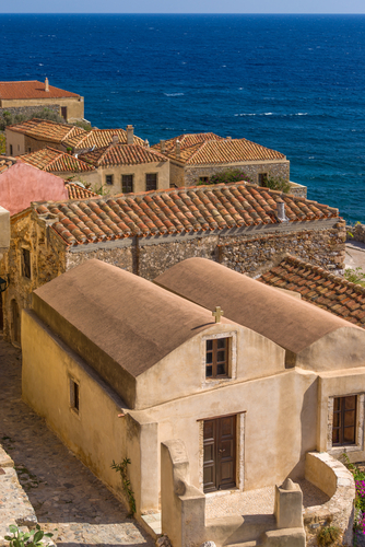 Byzantine,Town,Of,Monemvasia,,Greece
