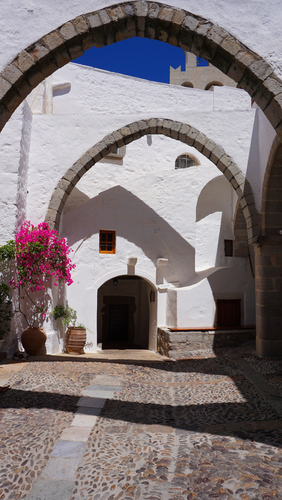 Photo,From,Interior,Of,Iconic,Monastery,Of,Saint,John,The