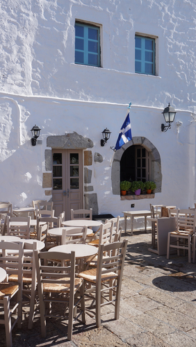 Photo,From,Picturesque,Chora,In,Island,Of,Patmos,,Dodecanese,,Greece