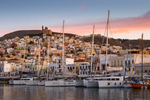 Syros sunset