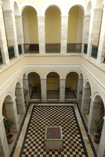 Syros,Island,,Cyclades,/,Greece,-,November,22,2019:,Interior