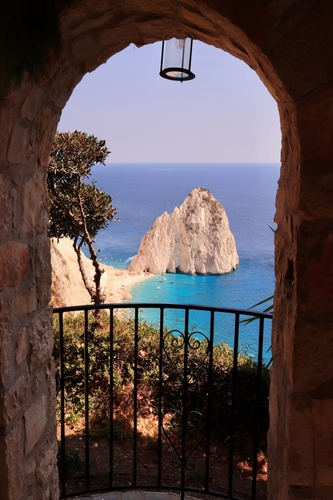 View,Of,The,Iconic,Myzithres,Beach,In,Zakynthos,,Greece.,Impressive