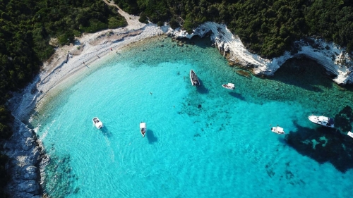 paxos beach
