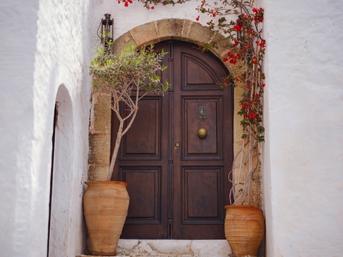 Travel,To,City,Of,Lindos,On,Island,Of,Rhodes,,Greece.