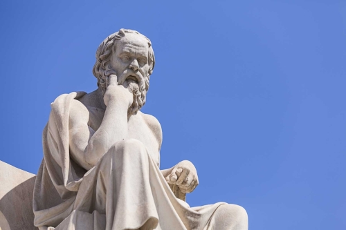 statue in athens
